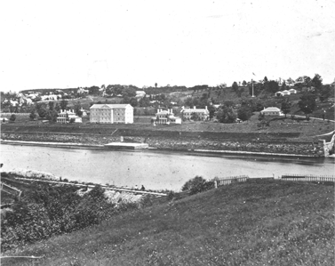 Kennebec river and arsenal, Maine