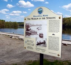 Small panel in Hallowell, Maine